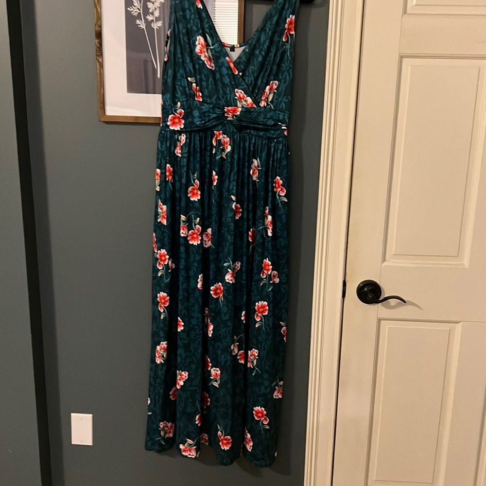 Floral maxi dress
